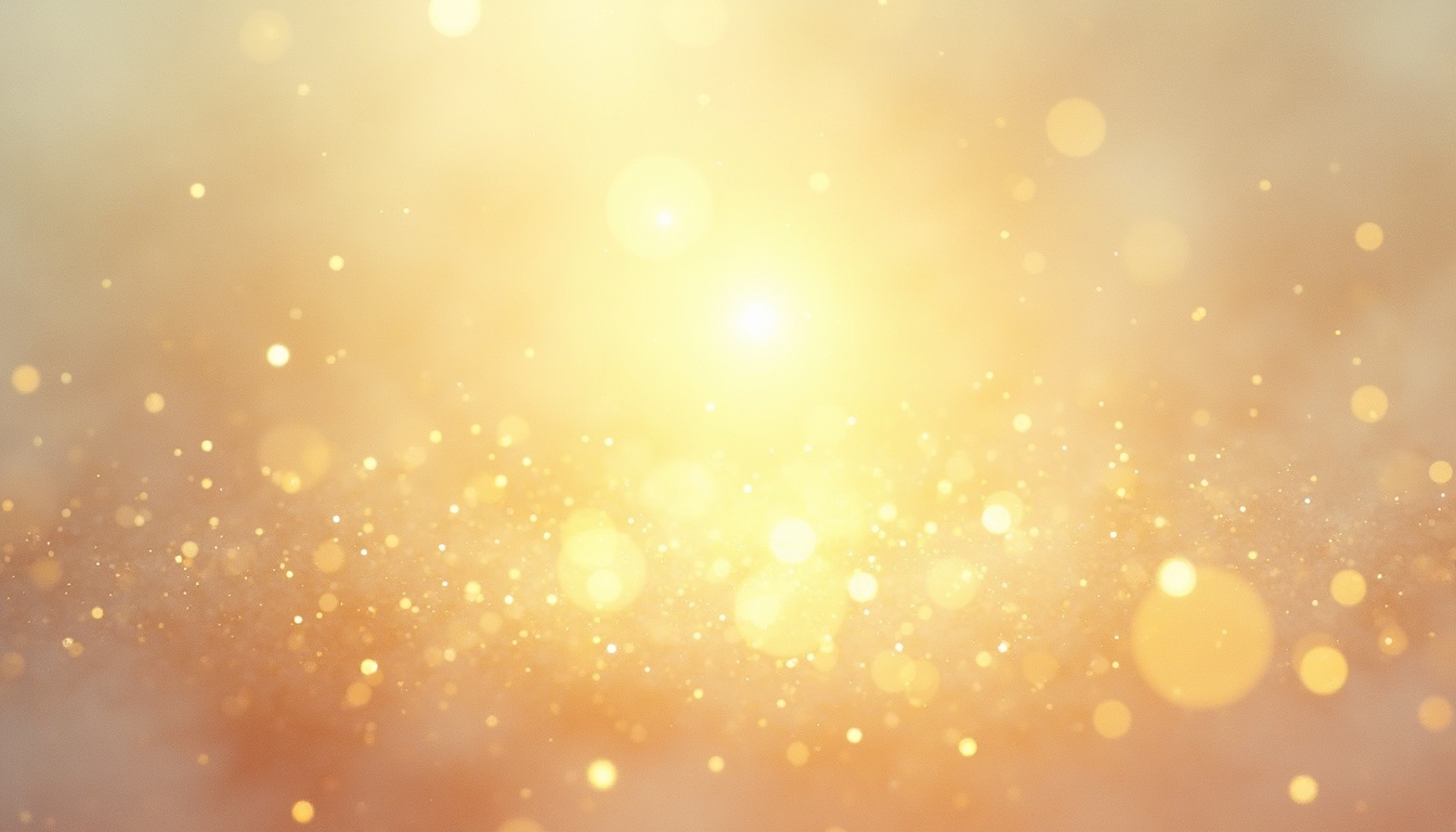 A soft, ethereal illustration for the aura colour reading "Bright yellow aura meaning". A bright yellow aura speaks to a mind and spirit lit from within, radiating optimism, mental clarity, and an easy, sunlit charisma. It often marks someone in a phase of learning, creative excitement, or renewed personal confidence.
