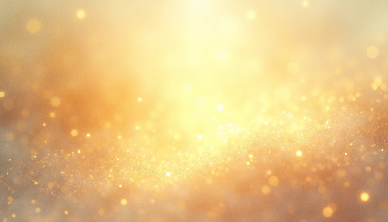 A soft, ethereal illustration for the aura colour reading "Yellow and orange aura meaning". A yellow and orange aura points to a personality lit from within by curiosity, warmth, and creative fire, someone who thinks brightly and acts boldly, though the pairing can also flare into scattered energy or emotional burnout when left unchecked.