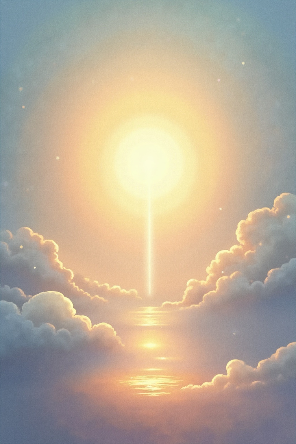 A soft, ethereal illustration for the aura colour reading "Indigo aura meaning". Indigo auras are associated with deep intuition, inner vision, and a mind that naturally works one layer beneath the surface of things. It signals a temperament drawn to meaning, pattern, and quiet inner authority, though it can tip into isolation or overthinking when out of balance.