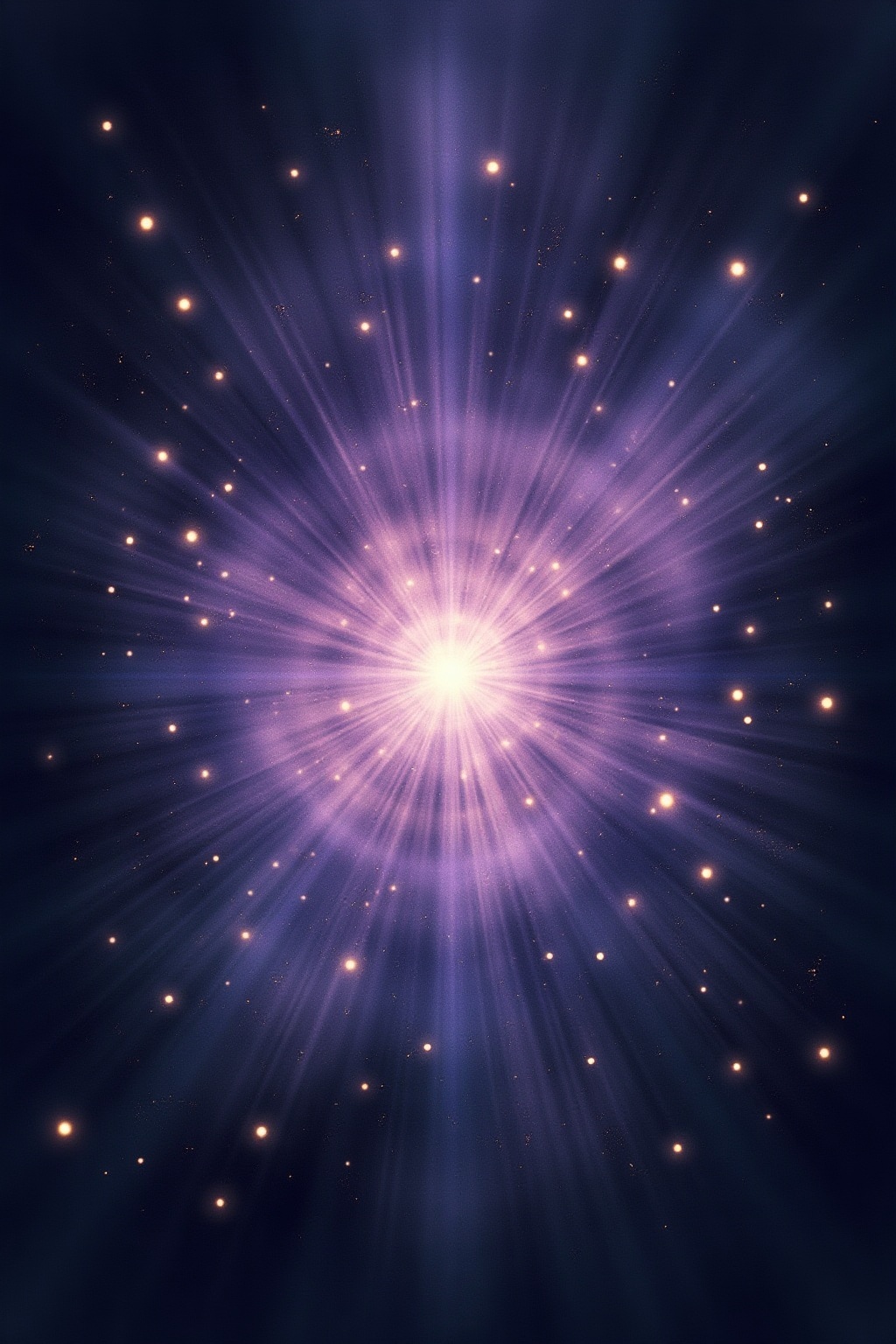 A soft, ethereal illustration for the aura colour reading "Purple aura personality". A purple aura is often read as a signature of the visionary and the seeker, someone whose imagination, intuition, and spiritual curiosity run close to the surface. It speaks to a rich inner world, natural sensitivity, and a pull toward meaning beyond the material.